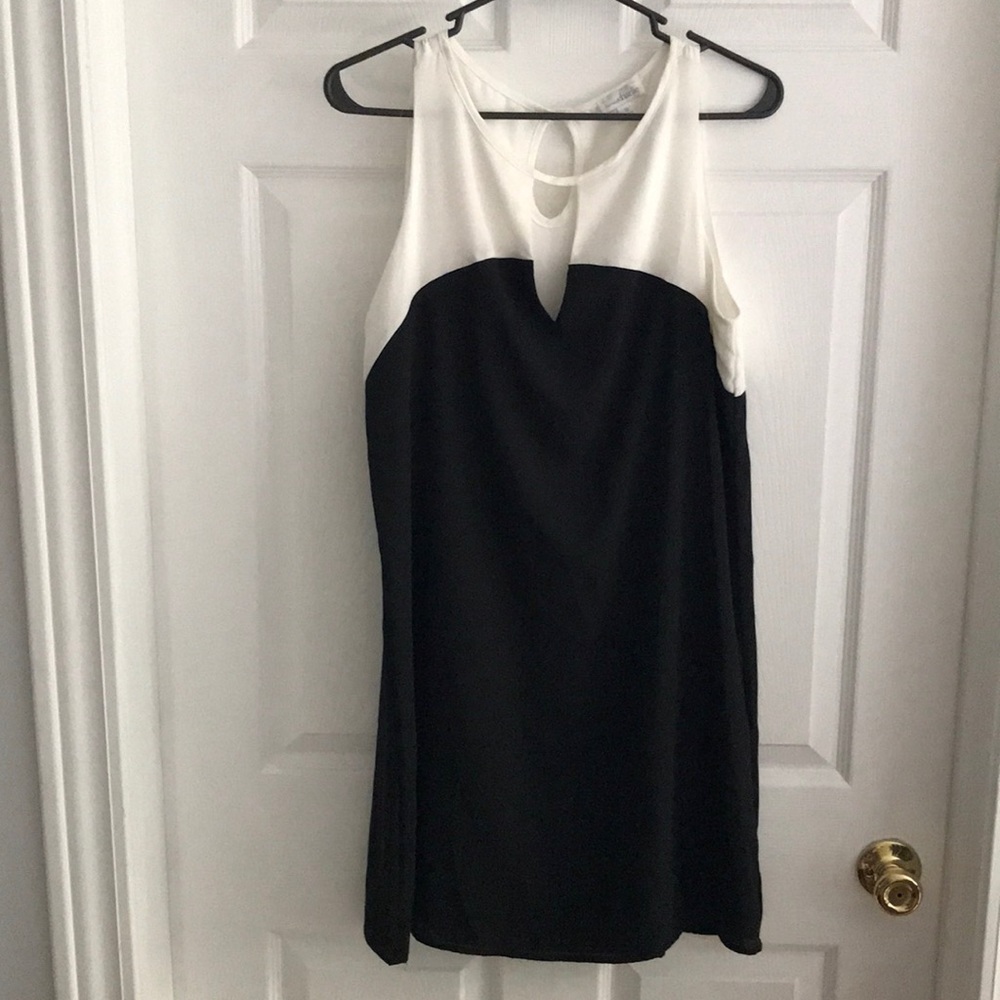 Black White Shift dress